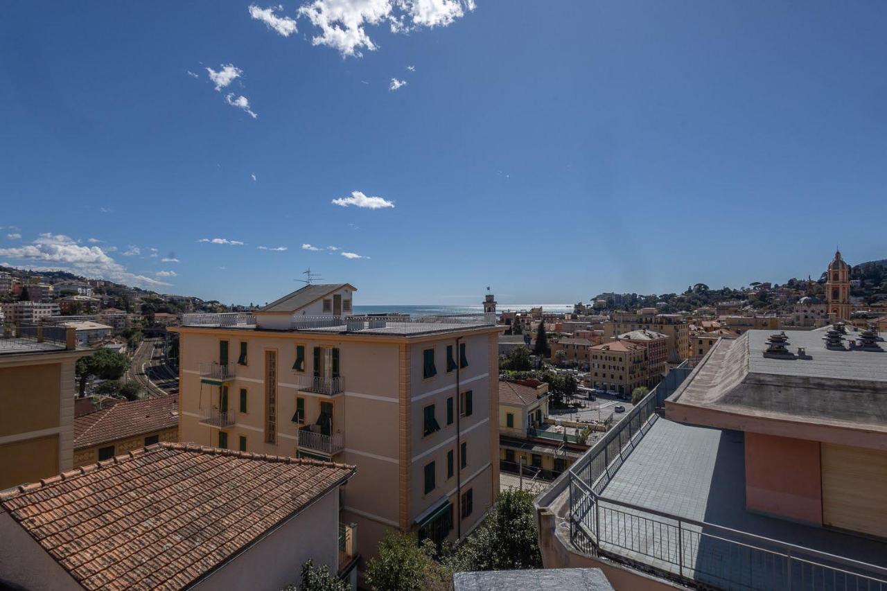 Casa Daniela - Terrazza Vista Mare Super Centrale Rapallo Extérieur photo